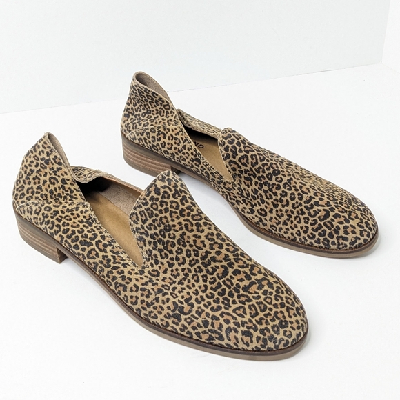 Lucky Brand Cahill Flats, Leopard, Women's 8.5 - Picture 1 of 6